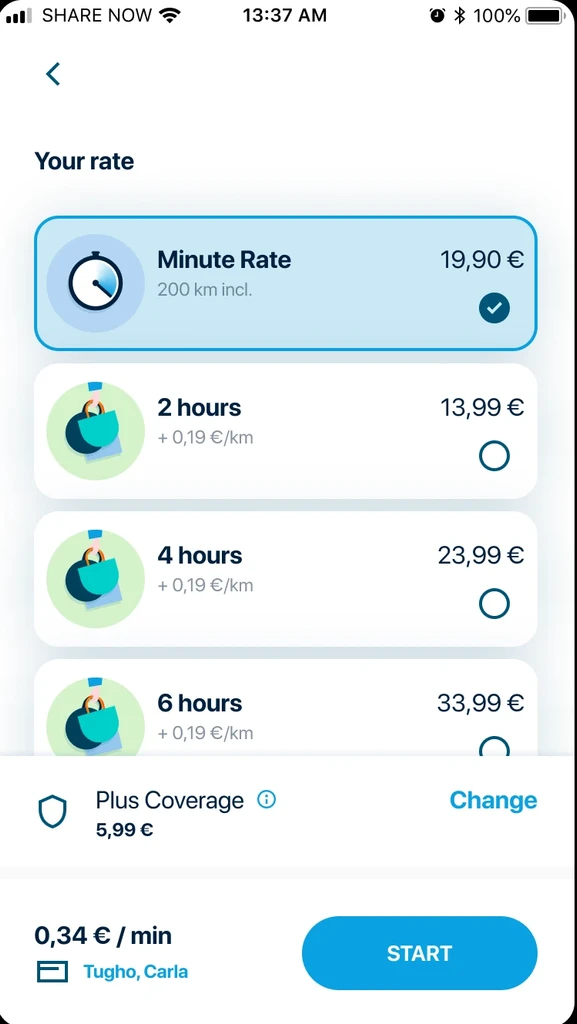 Dedicated Step — screen 1