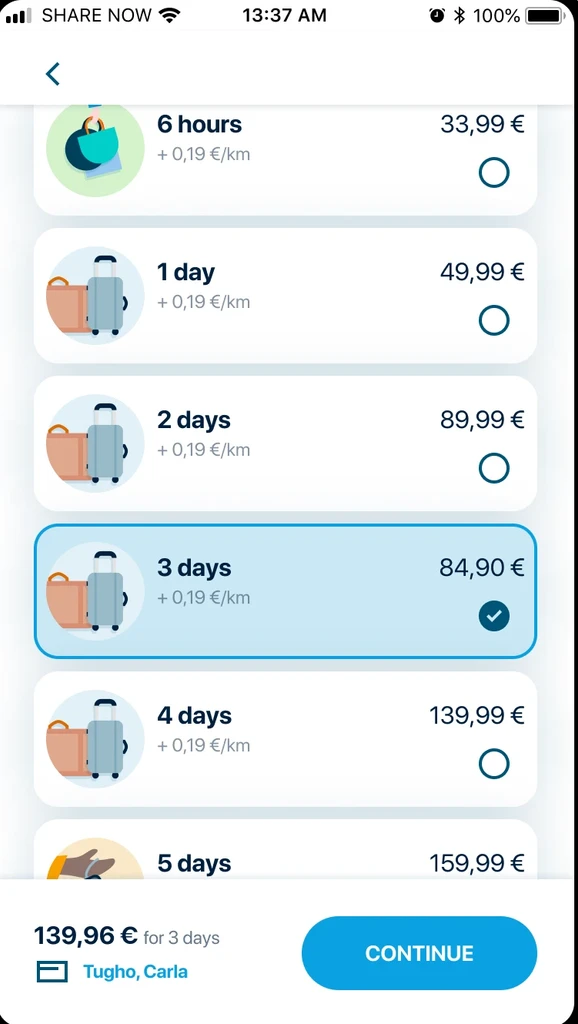 Dedicated Step — screen 2