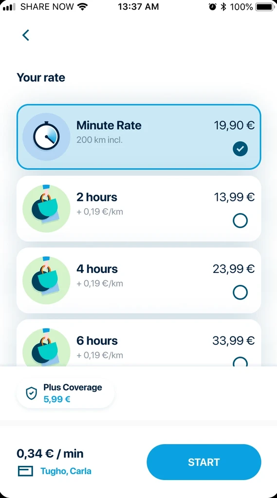 Extras Pills — screen 1