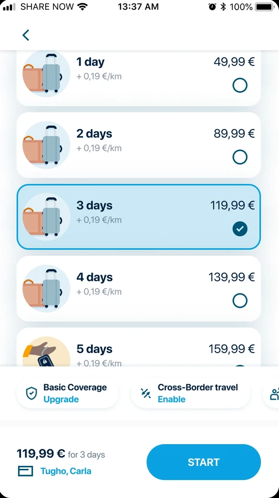 Extras Pills — screen 2