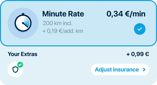 Revised extras pills with improved affordance, subtotal, and selection state